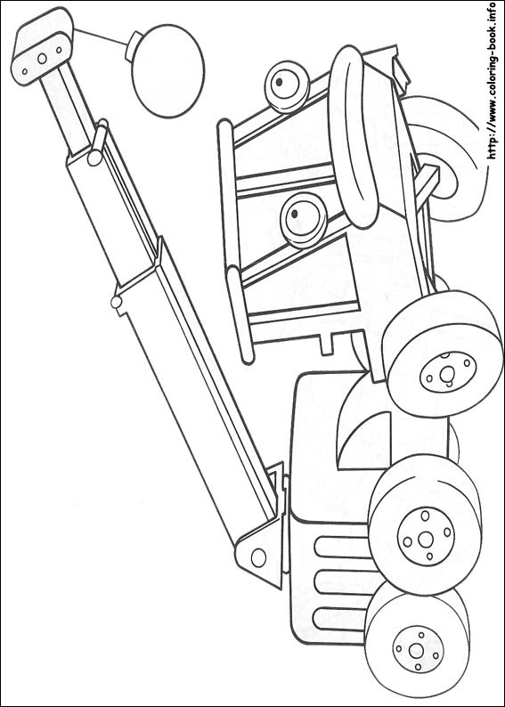 Bob the Builder coloring picture